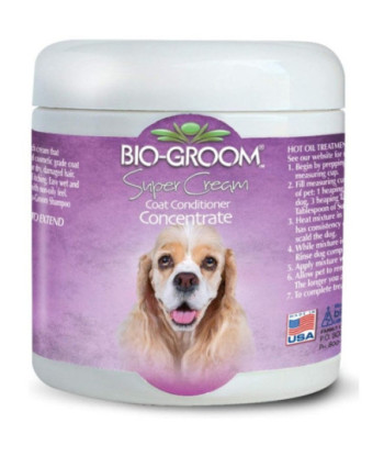 Bio Groom Super Cream Coat Conditioner Concentrate for Dogs - 8 oz