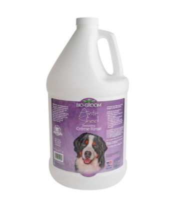 Bio Groom Anti-Shed Deshedding Creme Rinse Dog Conditioner - 1 gallon