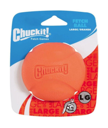 Chuckit Fetch Balls - Large Ball - 3in.  Diameter (1 Pack)