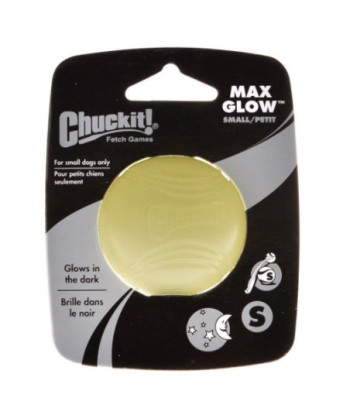 Chuckit Max Glow Ball - Small Ball - 2in.  Diameter (1 Pack)