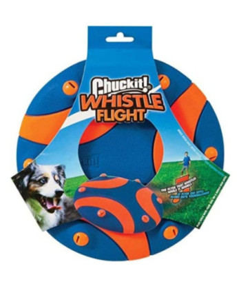 Chuckit Whistle Flight Disc Dog Toy - 1 count