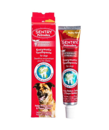Petrodex Enzymatic Toothpaste for Dogs & Cats - Poultry Flavor - 2.5 oz