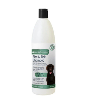 Miracle Care Natural Flea & Tick Shampoo for Dogs - 16.9 oz