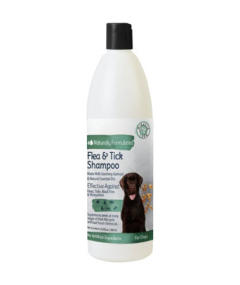 Miracle Care Flea & Tick Oatmeal Shampoo - 16.9 oz