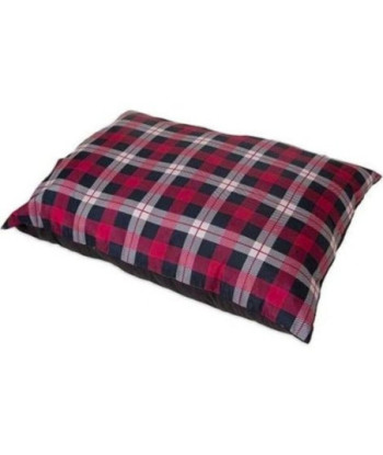 Petmate Plaid Pillow Dog Bed Assorted Colors - 36in. L x 27in. W