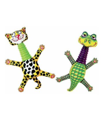 Fat Cat Rubber Neckers Dog Toy Assorted Styles - 1 count