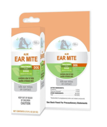 Four Paws Ear Mite Remedy for Dogs - .75 oz