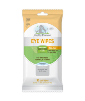 Four Paws Eye Wipes for Dogs & Cats - 35 Wipes
