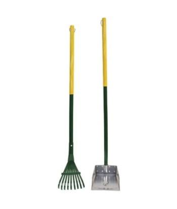 Four Paws Wee-Wee Pan and Rake Set Small  - 1 count