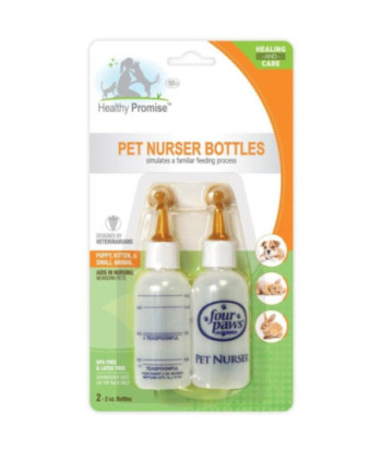 Four Paws Pet Nursers - 2 oz Bottle (2 Pack)