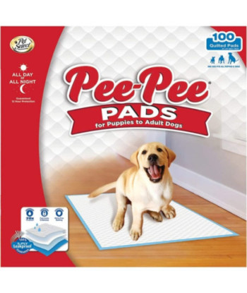 Four Paws Pee Pee Puppy Pads - Standard - 100 count