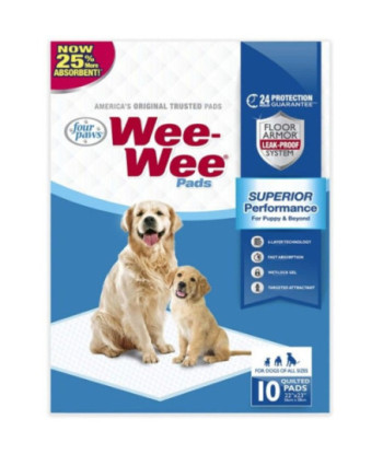 Four Paws Original Wee Wee Pads - 10 count