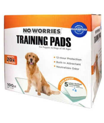 Four Paws No Worries Training Pads - 100 count