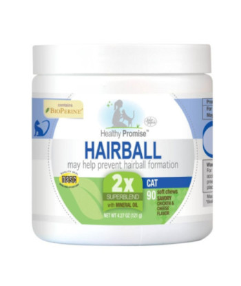 Four Paws Healthy Promise Hairball Control Supplements for Cats - 90 count