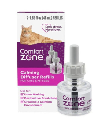 Comfort Zone Calming Diffuser Refills For Cats and Kittens - 2 count