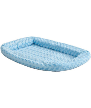 MidWest Double Bolster Pet Bed Blue - Medium - 1 count