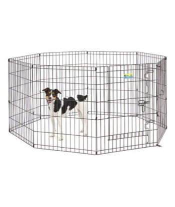 MidWest Contour Wire Exercise Pen with Door for Dogs and Pets - 30in.  tall - 1 count