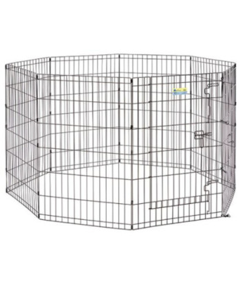MidWest Contour Wire Exercise Pen with Door for Dogs and Pets - 36in.  tall - 1 count