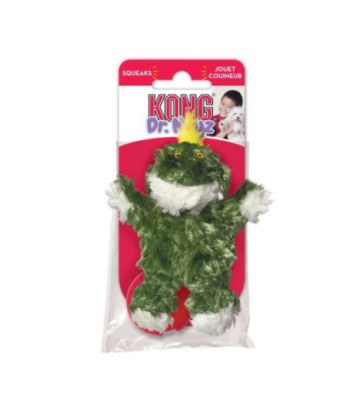 KONG Plush Frog Dog Toy - X-Small - 4in.