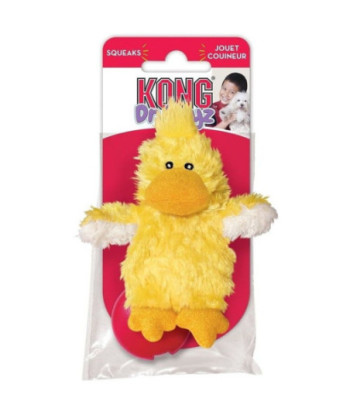 KONG Plush Duckie Dog Toy - X-Small - 4.5in.