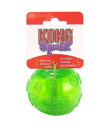 KONG Squeezz Ball Dog Toy - Assorted - Large (3in.  Diameter)