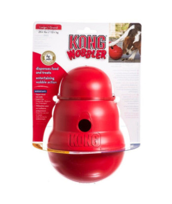 Kong Wobbler Dog Toy - Large (Dogs over 25 lbs)