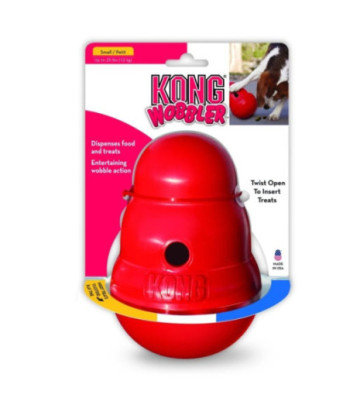 KONG Wobbler Dog Toy - Small (Dogs under 25 lbs)