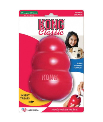 KONG Classic Dog Toy - Red - XX-Large - Dogs over 85 lbs (6in.  Tall x 1.5in.  Diameter)