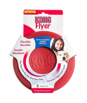 KONG Flyer Dog Disc - Small - 6.5in.  Diameter