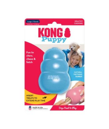KONG Puppy KONG - Large (6in. L x 2.75in. W x 9in. H)
