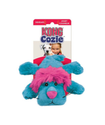 KONG Cozie Plush Toy - King the Lion - Medium - King The Lion