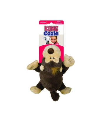 KONG Cozie Plush Toy - Spunky the Monkey - Medium - Spunky The Monkey