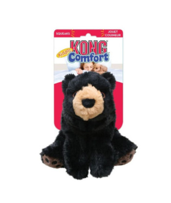 KONG Comfort Kiddos Dog Toy - Bear - Large - (6in. W x 8.8in. H)