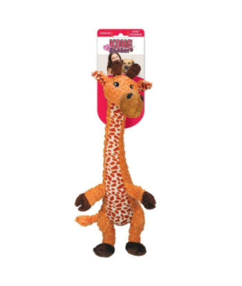 KONG Shakers Luvs Giraffe Dog Toy Large - 1 count