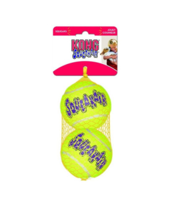 KONG Air KONG Squeakers Tennis Balls - Large 2 count