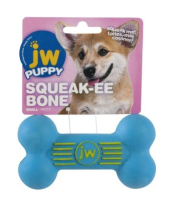 JW Pet Squeak-ee Bone Puppy Toy - Small - 1 count