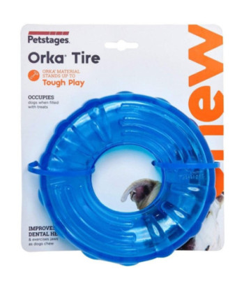 Petstages Orka Tire Treat Dispensing Chew Toy for Dogs - 1 count