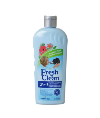 Fresh 'n Clean 2-in-1 Oatmeal & Baking Soda Conditioning Shampoo - Tropical Scent - 15 oz