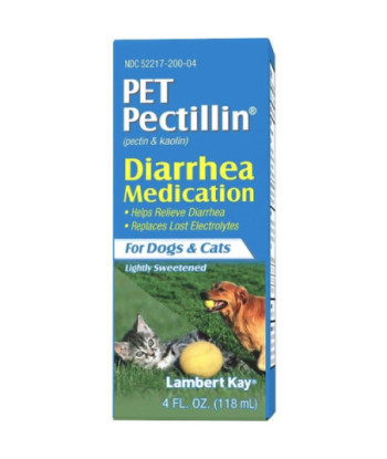Pet Pectillin Diarrhea Medication - 4 oz