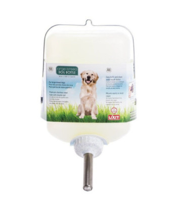 Lixit Plastic Dog Water Bottle with Tube - 64 oz