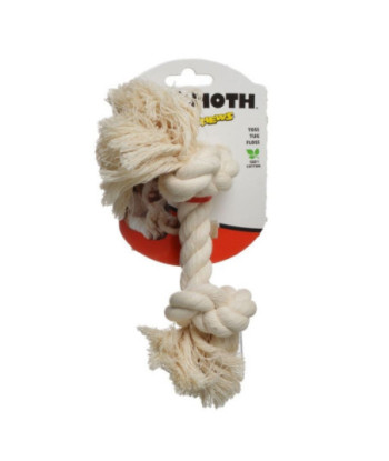 Flossy Chews Rope Bone - White - Small (9in.  Long)