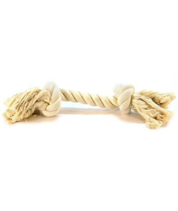 Flossy Chews Rope Bone - White - Large (14in.  Long)