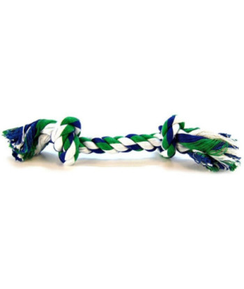 Flossy Chews Colored Rope Bone - Small (9in.  Long)