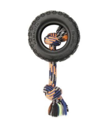 Mammoth TireBiter II Rope Dog Toy - 6in.  Long