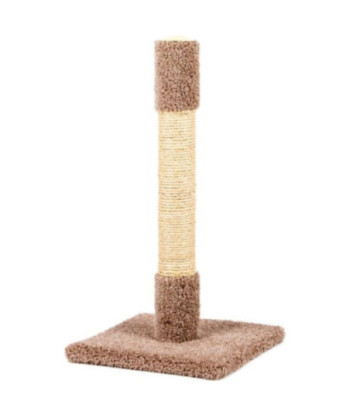Classy Kitty Cat Decorator Scratching Post Carpet & Sisal Assorted Colors - 32in.  tall