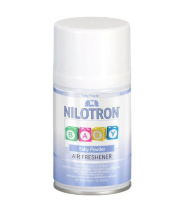 Nilodor Nilotron Deodorizing Air Freshener Baby Powder Scent - 7 oz
