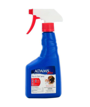 Adams Flea & Tick Spray Plus Precor - 16 oz