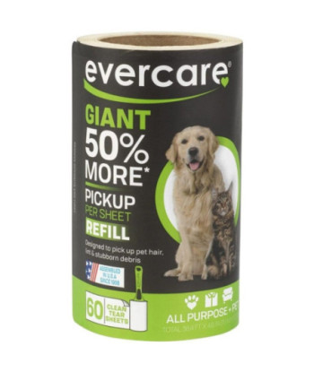 Evercare Giant Extreme Stick Pet Lint Roller Refill - 1 count