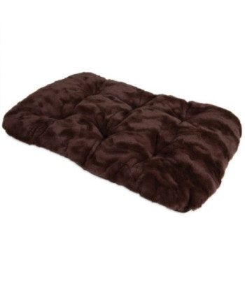 Precision Pet Cozy Comforter Kennel Mat - Brown - Size 4000 (35in.  x 22in. )