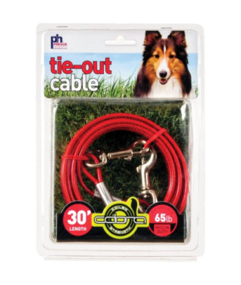 Prevue Pet Products 30 Foot Tie-out Cable Medium Duty